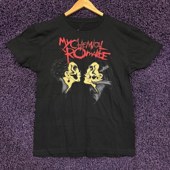 My Chemical Romance Undying Lovers Pop Punk Band T-Shirt L - Picture 1 of 4